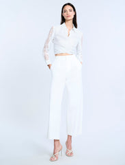 BCBGMAXAZRIA HIGH WAIST CROP PANT