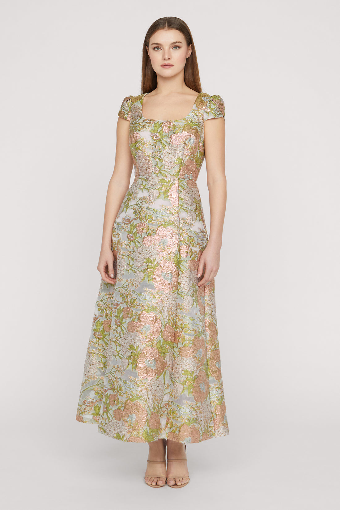 JS COLLECTION RUTHANNE ANKLE GOWN