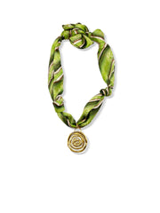 KRISTALIZE JEWLERY JUNGLE SWIRL SCARF NECKLACE