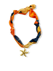 KRISTALIZE JEWLERY STARFISH SCARF NECKLACE