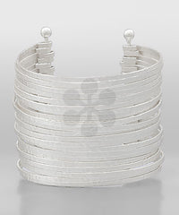 GS MULTI ROW METAL CUFF