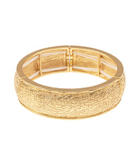 GS TEXTURED CHUNKY METAL BRACELET