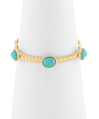 GS OVAL STONE BRACELET