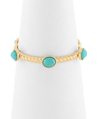 GS OVAL STONE BRACELET