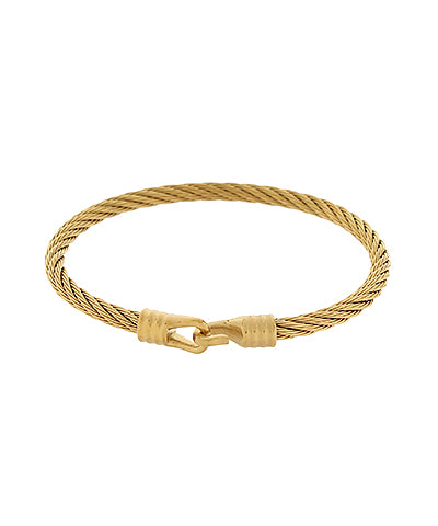GS CABLE TWISTED BRACELET