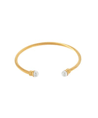 GS PEARL POINT OPEN COIL BRACELET
