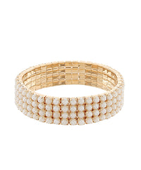 GS PEARL BEADED BRACELET