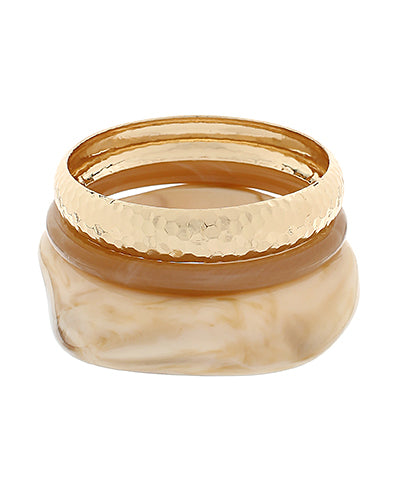 GS MARBLE TEXTURE BANGLE