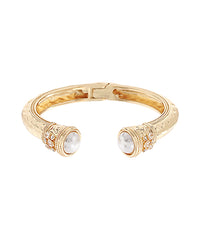 GS PEARL END ANTIQUE CUFF BRACELET