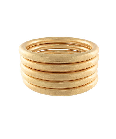 GS 5 ROW METAL BANGLE BRACELET