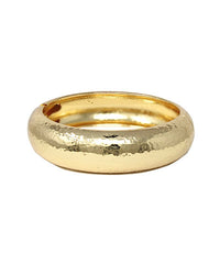 GS HAMMERED CURVED BANGLE