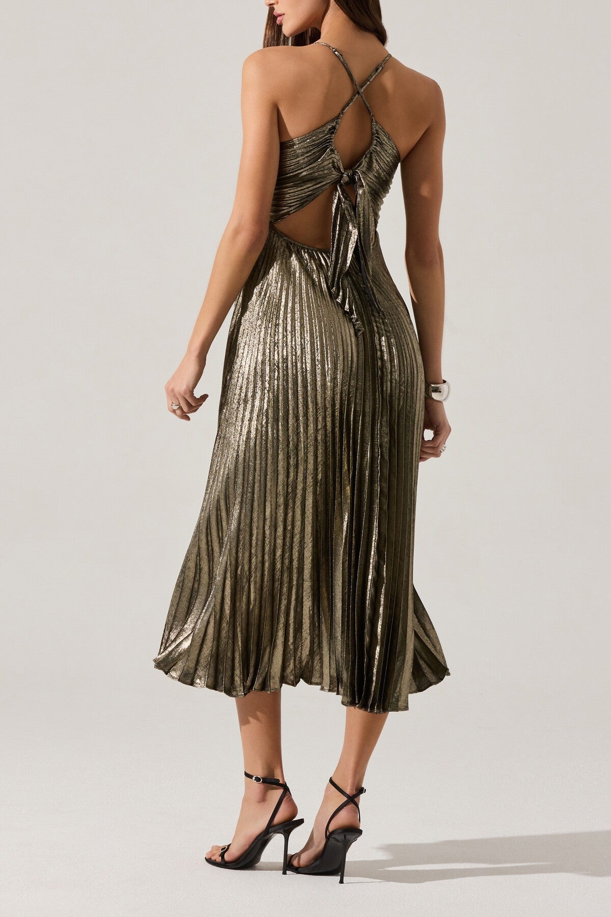 ASTR BLYTHE SHIMMER DRESS