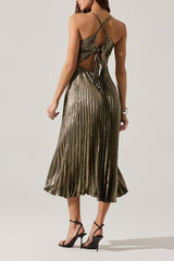 ASTR BLYTHE SHIMMER DRESS
