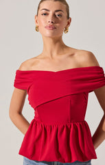 ASTR TENNILLE TOP