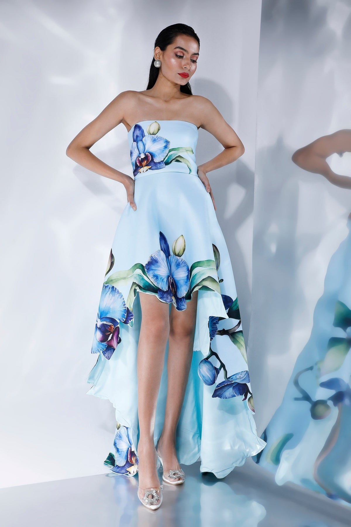 OZEQO AMYRA CLASSIC HIGH LOW DRESS