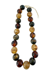 GEMELLI AVA CHUNKY BEADED NECKLACE