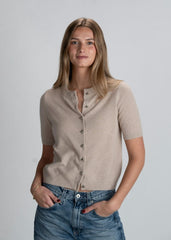 ARCHER ASHTON S/S BF CREW CARDIGAN