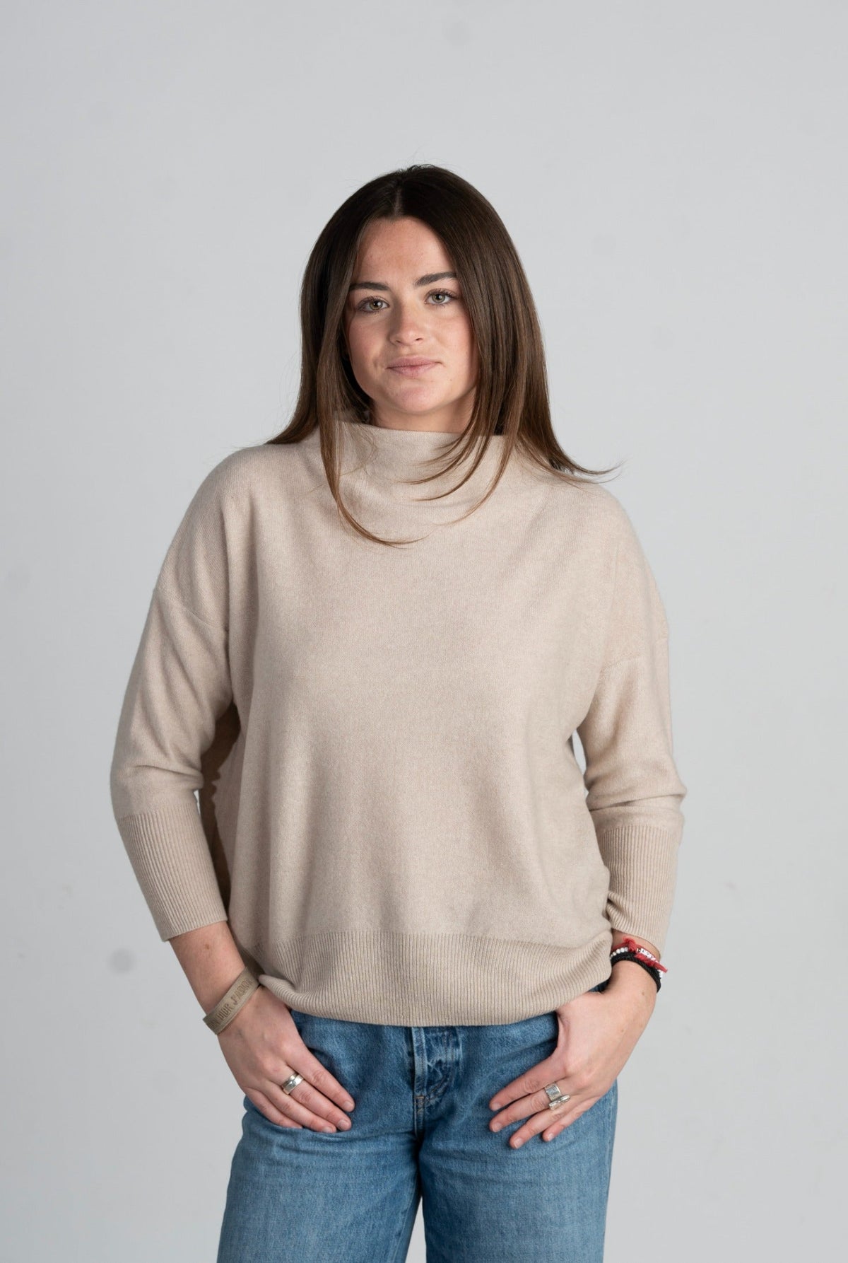 ARCHER ROWAN 3/4 SLEEVE MOCK