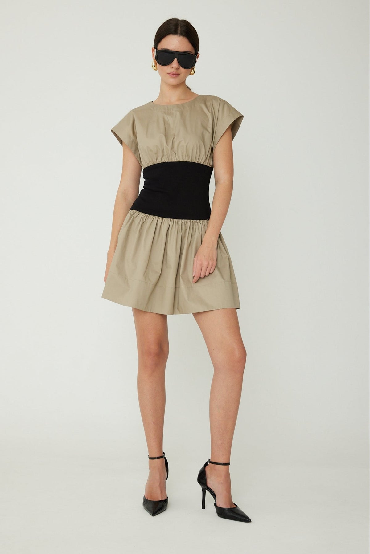 JS71 BELLA TWOTONE DRESS