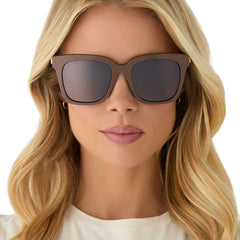 DIFF EYEWEAR BELLA MIRROR SUNGLASSES