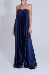 L'IDEE BLACK TIE PLEATED GOWN