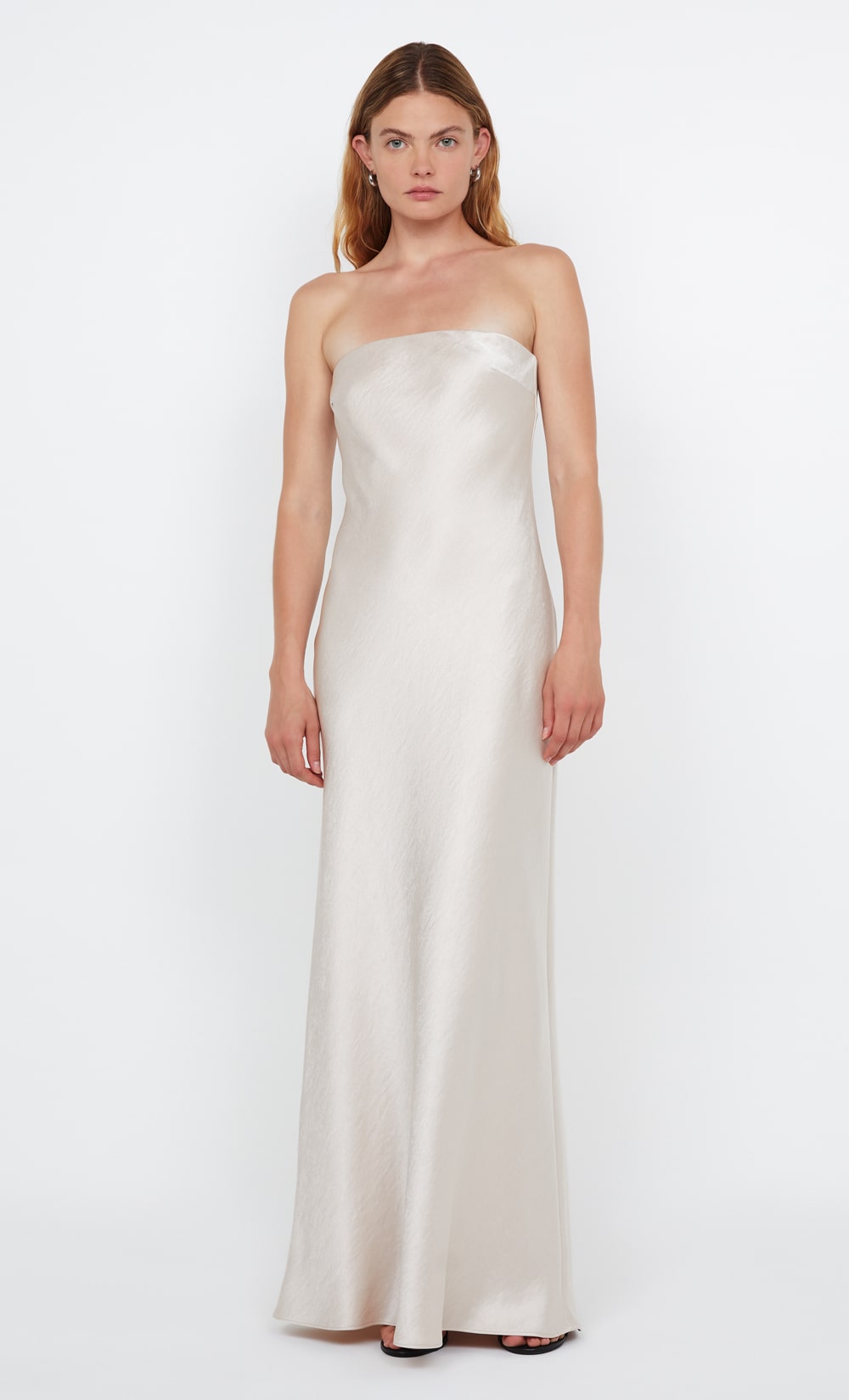BEC + BRIDGE AUSTEN STRAPLESS MAXI DRESS