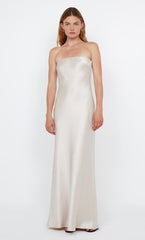 BEC + BRIDGE AUSTEN STRAPLESS MAXI DRESS