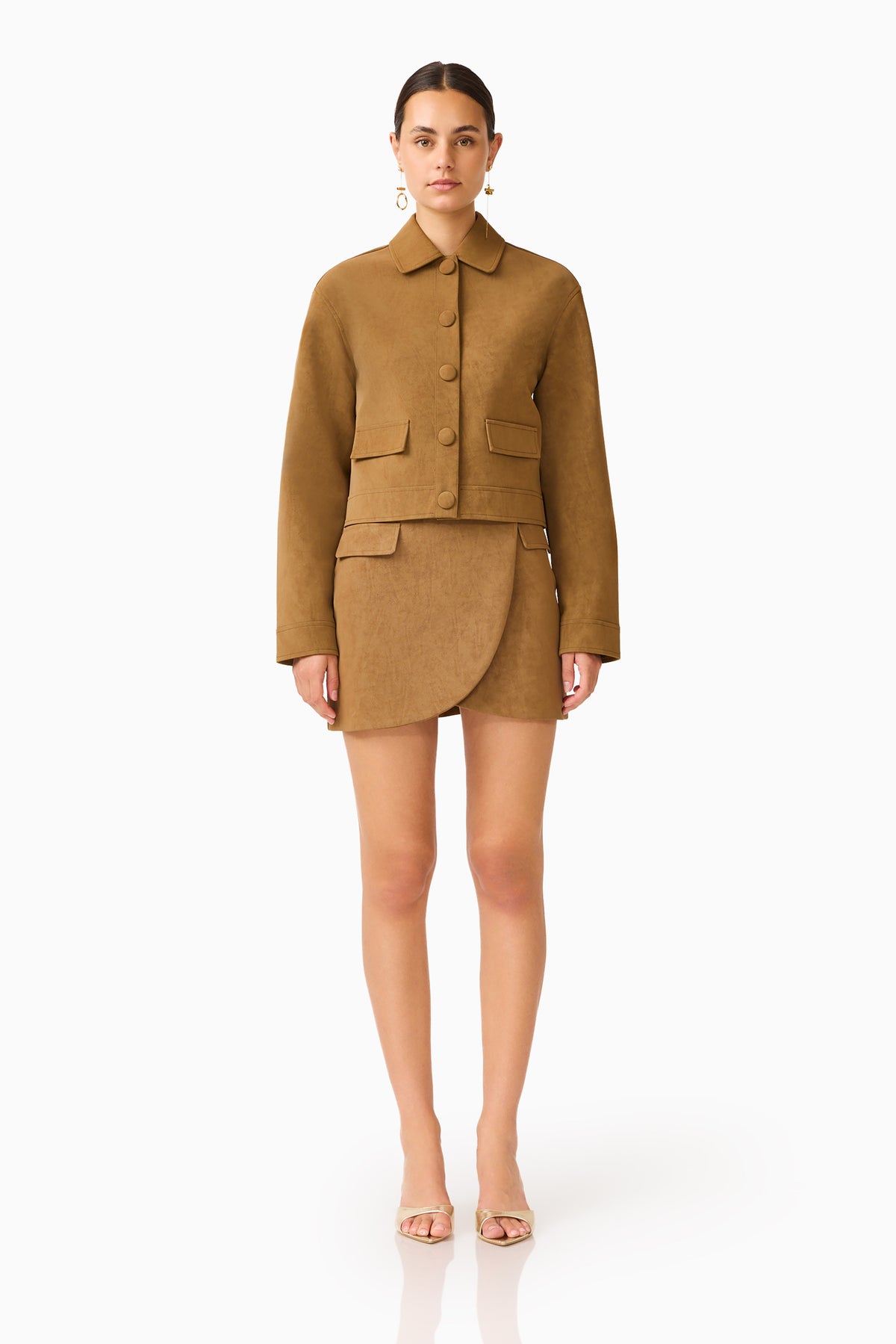 CURAAE VERDURE MINI SKIRT