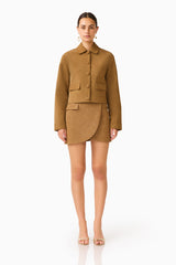 CURAAE VERDURE MINI SKIRT