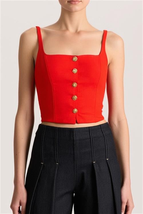 ALICE + OLIVIA KELCEY CONRY SET BUTTON FRONT