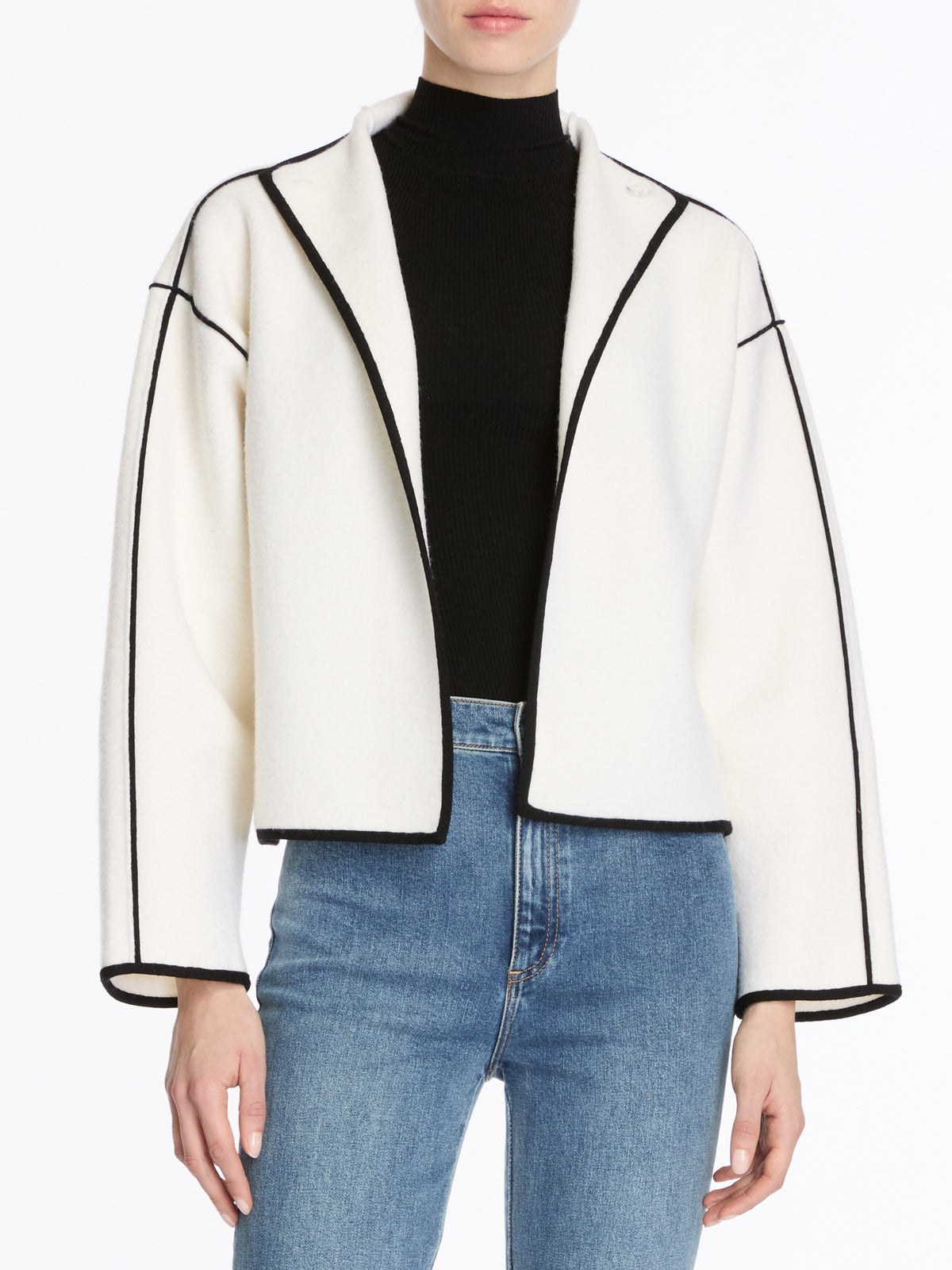 ALICE + OLIVIA PEARSON SWEATER JACKET