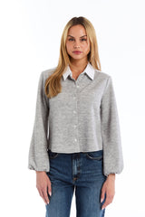 DREW TRACEY COLLARED BLOUSE