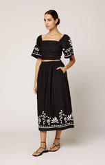CLEOBELLA ASHLEEN MIDI SKIRT