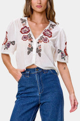 CLEOBELLA BRETT FLORAL TOP