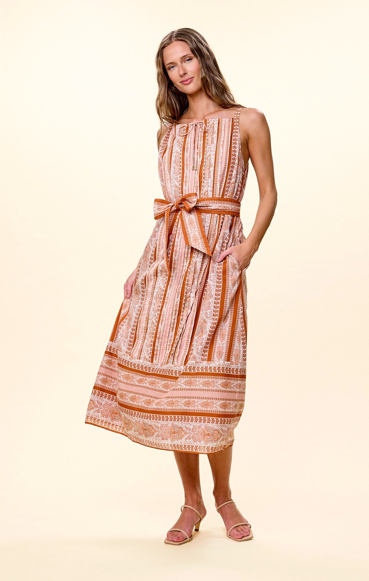 CLEOBELLA CATALAN MIDI DRESS