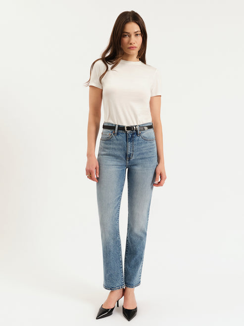 DAZE SMARTY PANTS HIGH RISE SLIM