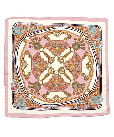 GS TASSEL PRINT SCARF