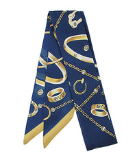 GS LOVE RING PRINT TWILLY SCARF