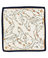 GS CHAIN BELT PRINT SILKY BANDANA