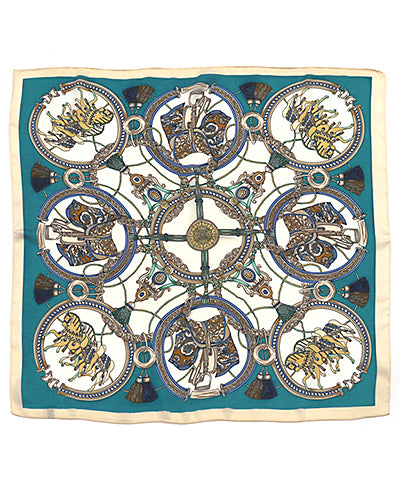 GS HORSE PRINTE SILKY BANDANA