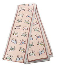 GS MULTI HORSE PRINT NARROW SCARF