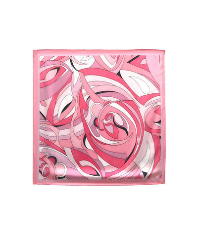 GS ABSTRACT PRINT SILKY BANDANA SCARF