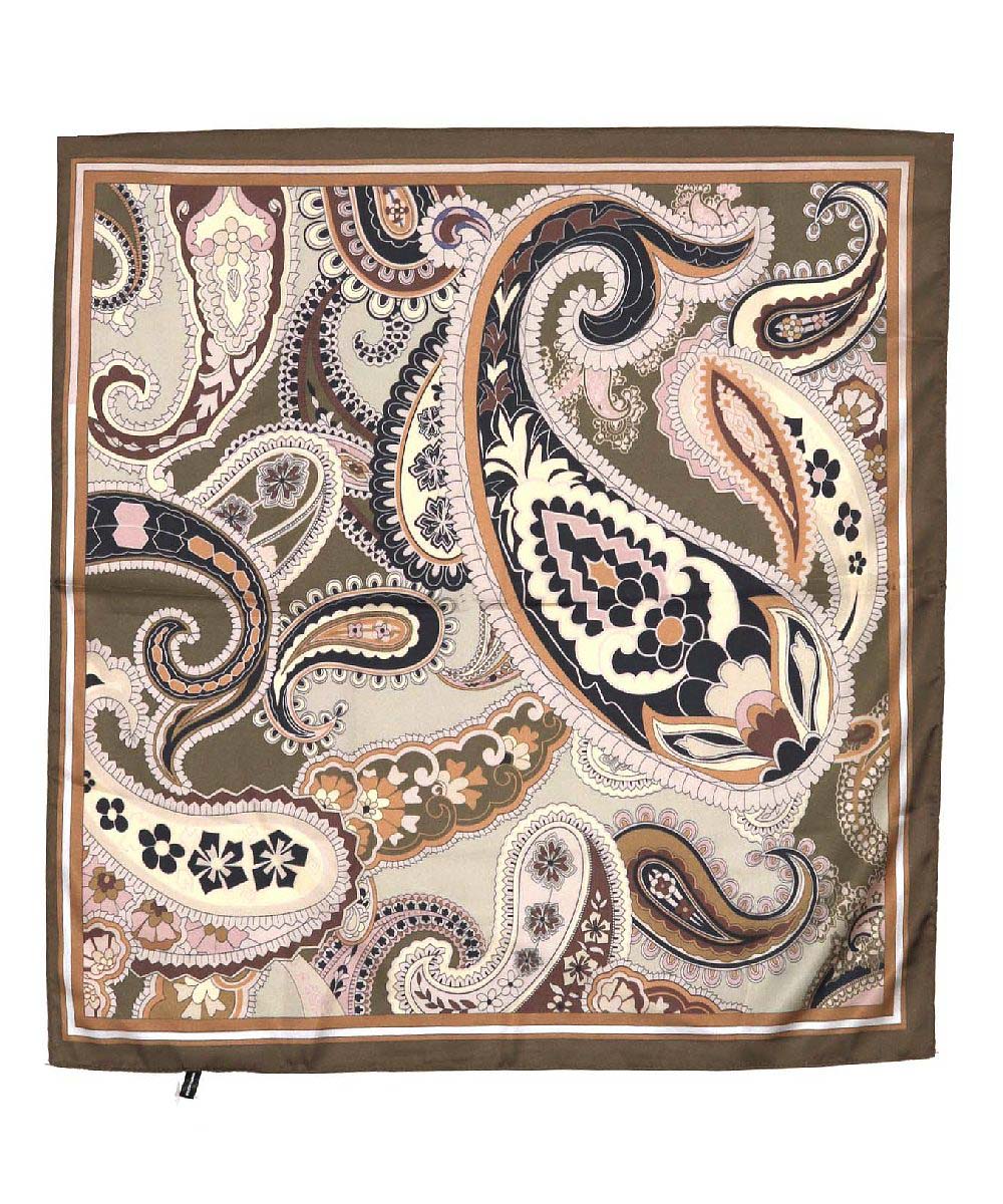 GS PAISLEY PRINT SILKY BANDANA