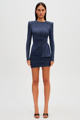 MISHA EVETTA JERSEY MINI DRESS