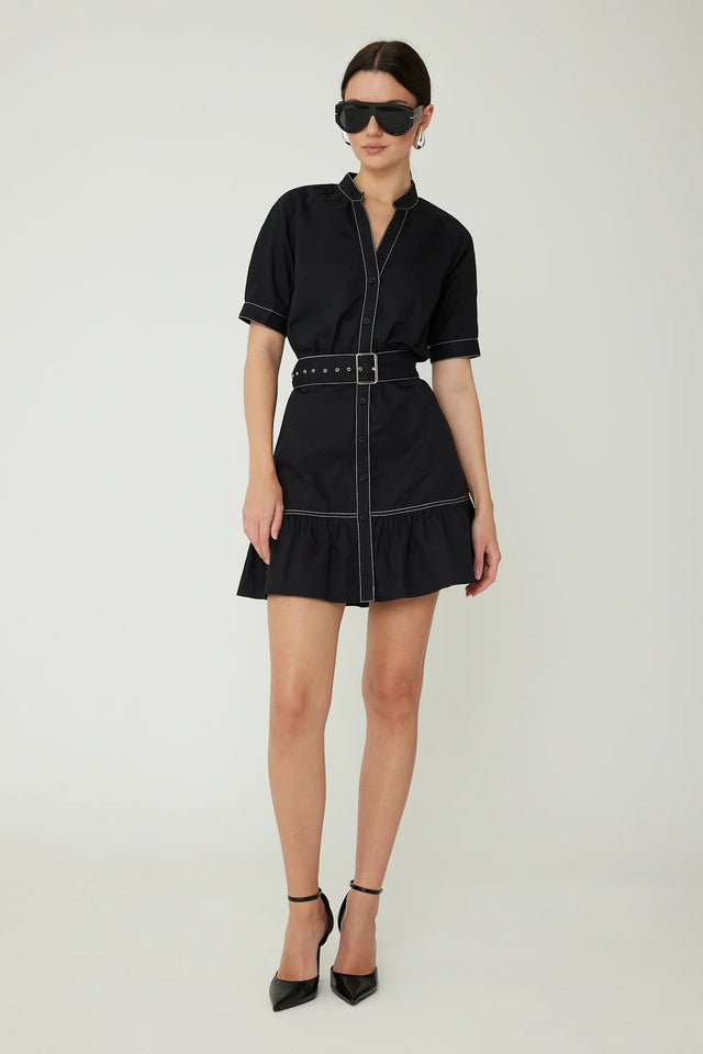 JS71 BELTED DYLAN DRESS