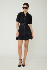 JS71 BELTED DYLAN DRESS