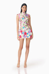 ELLIATT ROSETTA SLEEVELESS MINI DRESS