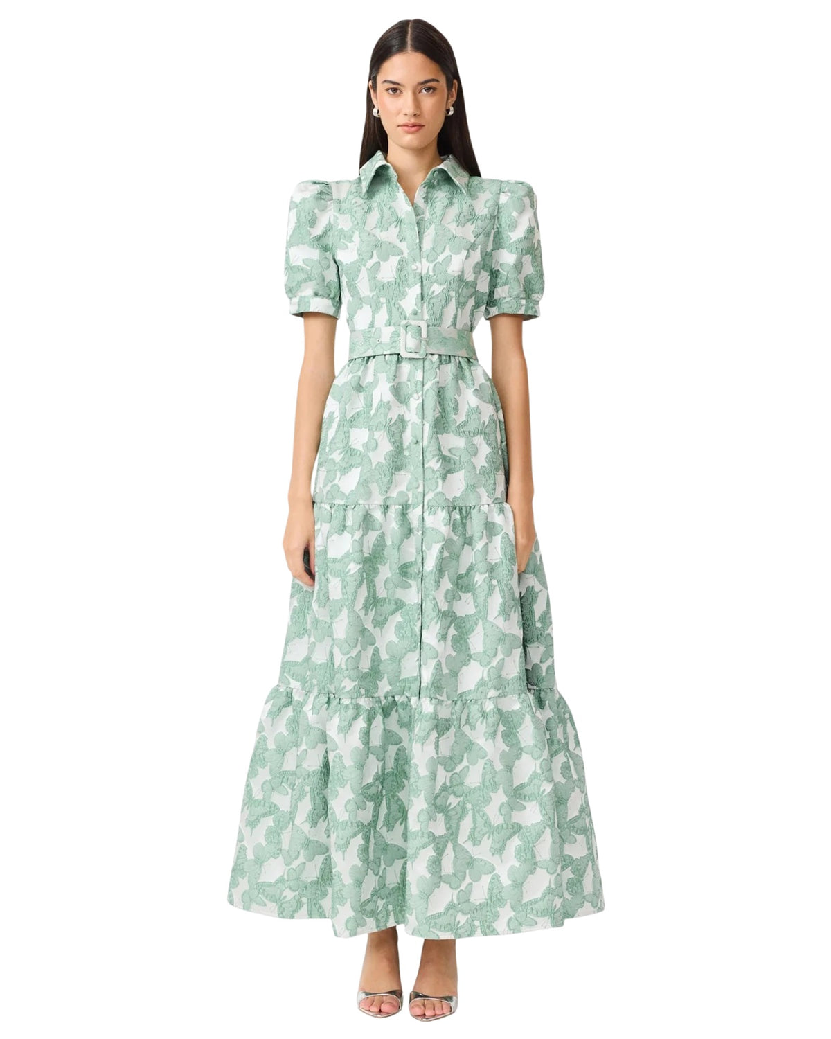 ELLIATT LISETTE PUFF SLEEVE MAXI DRESS