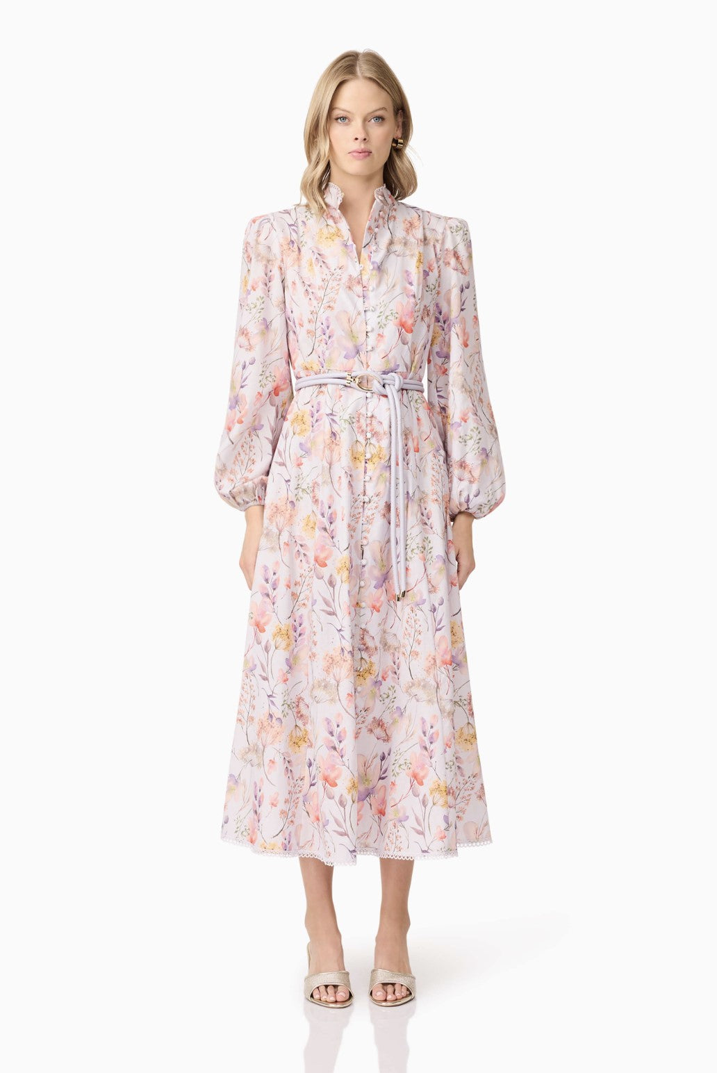 ELLIATT INES MIDI SHIRTDRESS