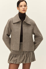ELODIE BEATRICE ZIP FRONT JACKET